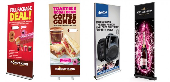 pull up banners